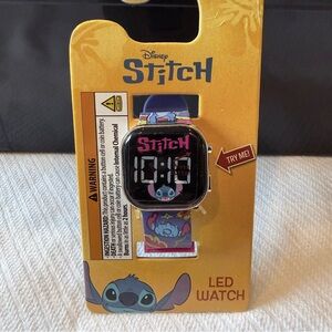 NWT Disney Stitch youth LED watch